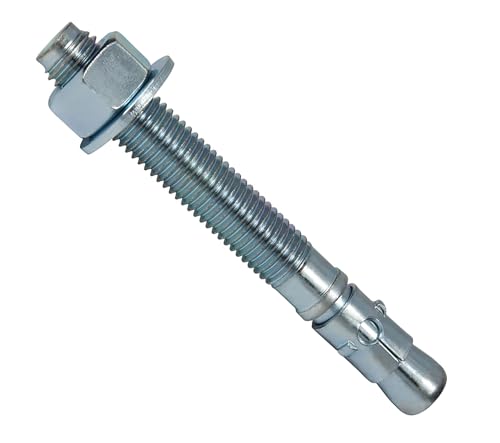 CONFAST 3/4" x 5-1/2" Wedge Anchor Zinc Plated (Box of 20) 3/4" x 5-1/2"