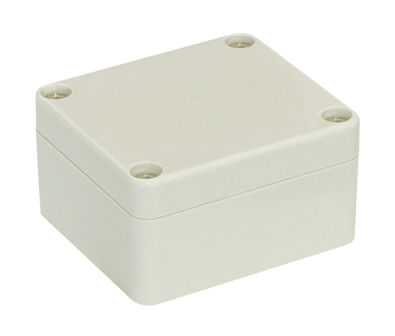 Blanko Modular Enclosure, Universal Housing Made of ABS Plastic with Lid, Multi-Purpose Housing with Mounting Points for Circuit Boards, IP 65 Protection Class, L x W x H 64 x 58 x 35 mm, Light Grey 64*58*35mm
