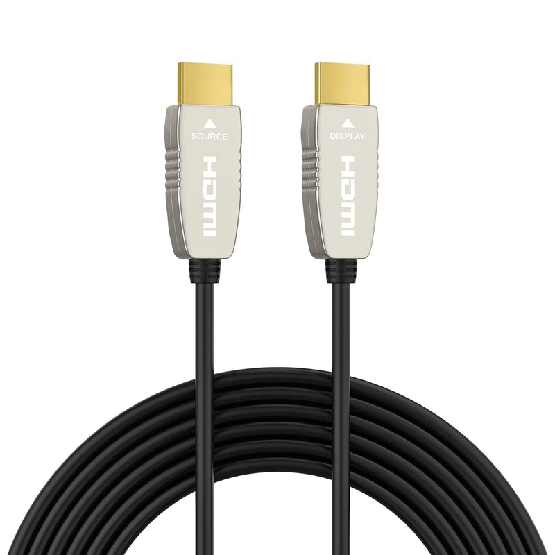 RUIPRO 4K HDMI Fiber Optic Cable 50 Feet 18Gbps 4K@60Hz ARC HDR10 Ultra Slim Flexible HDMI 2.0b Cable 50FT