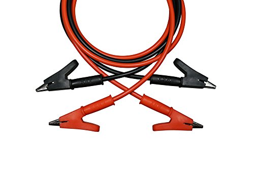 Test Lead SILICONE Alligator Clip Heavy Duty to Alligator Clip Heavy Duty (10 ft) 10 ft