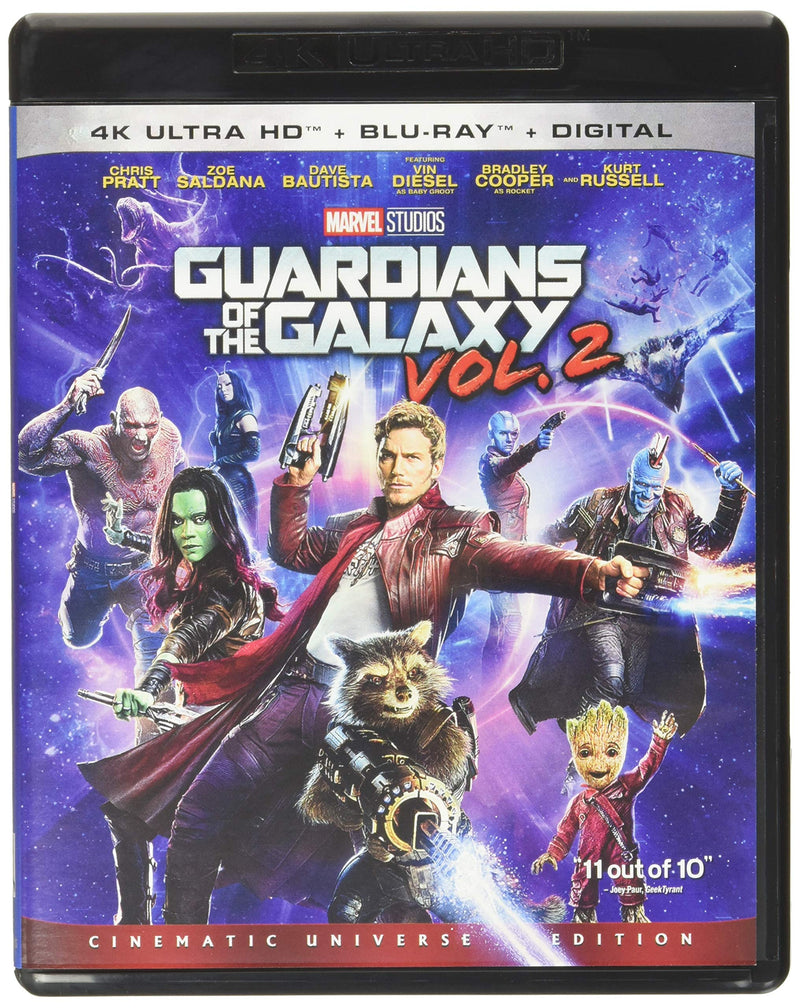 Guardians of the Galaxy Vol. 2 [4K UHD] 4K 
                             
                            August 22, 2017