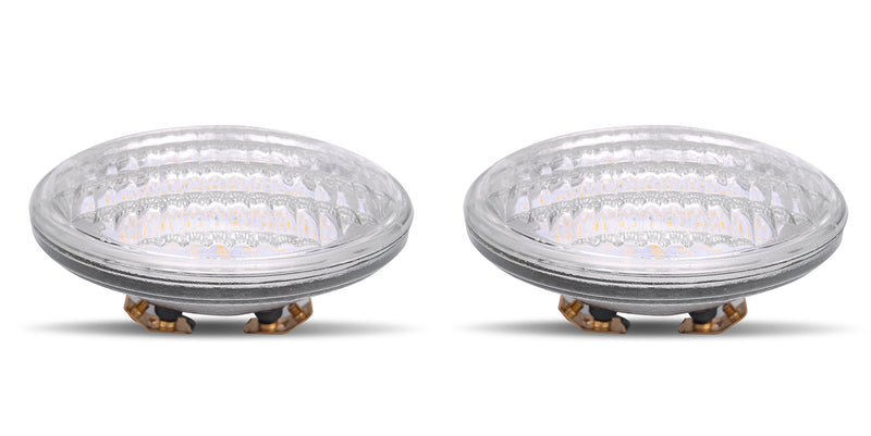 PAR36 LED 12 Watt Light Bulb Outdoor Garden Landscape Lighting Low Voltage 12V AC DC AR111 G53 Underwater Industrial Waterproof IP65 Lamp 6000k Pure White 12 Volt Swimming Pool Deck Lights Value 2Pack