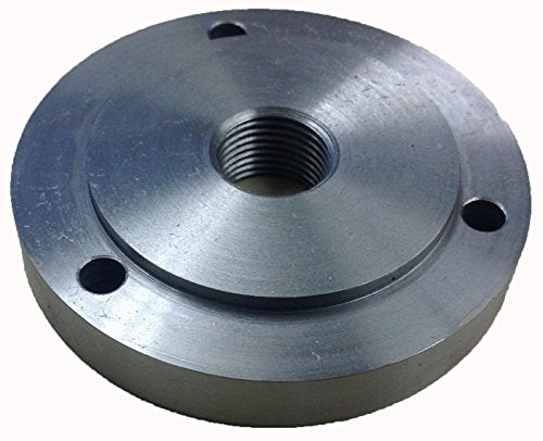 HHIP 3900-3215 4" 3 Jaw 3 Hole M39 Back Plate 4" Size, M39x4 Thread For 3-Jaw Chucks