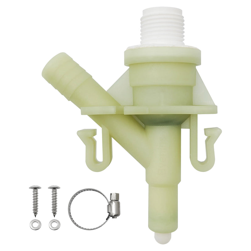 New Durable Plastic Water Valve Kit 385311641 for 300 310 320 series - for Sealand marine toilet replacement pack of 1