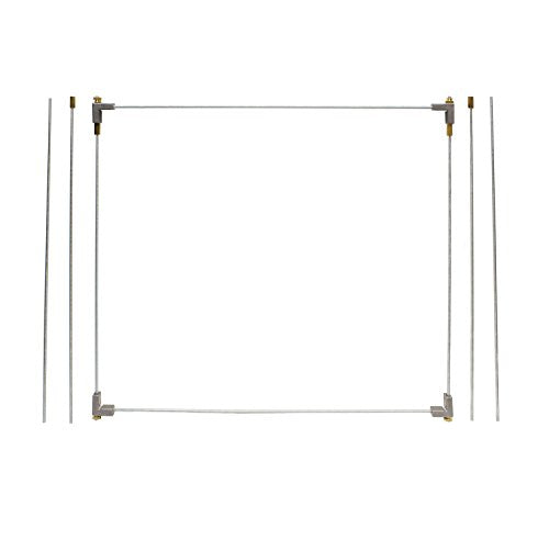 DCT Picture Photo Framing Miter Joint Clamp – Rods, Couplers, Thumb Nuts, and Corners – Woodworking Frame, Box, Cabinet