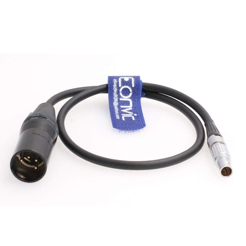 Eonvic for Teradek Bolt Teradek 55/Bond/Cube Power Cable 4 Pin XLR Male to 0B 2 Pin Male