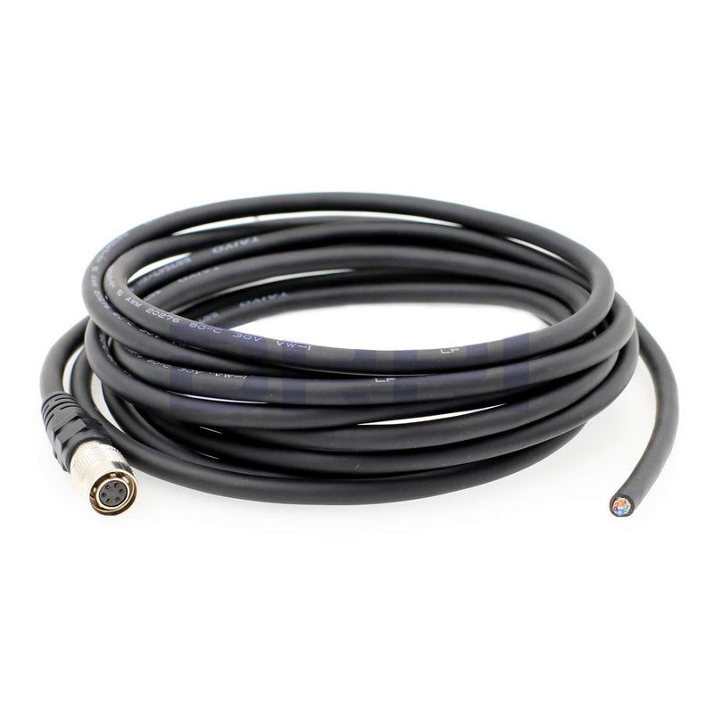 DRRI Hirose 6 Pin Female(HR10A-7P-6S) Flex Cable for Basler GIGE AVT CCD Camera