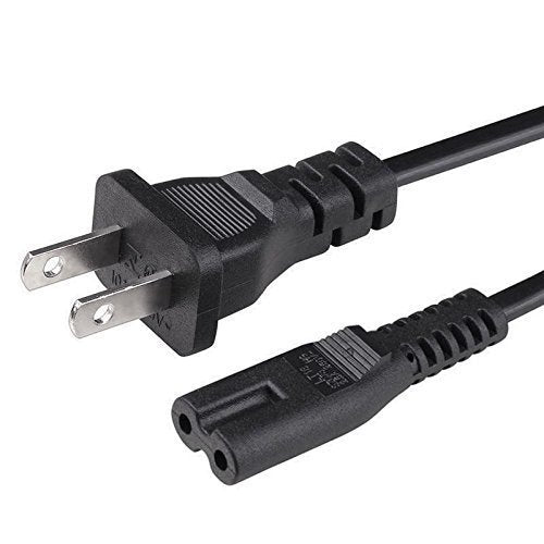 Omnihil 10 Feet AC Power Cord Compatible with Artlii 1600 Lumens Portable Video Projector, Multimedia Pico Home Theater Movie Projector Support 1080P HDMI USB TF Card VGA AV, Compatible Part