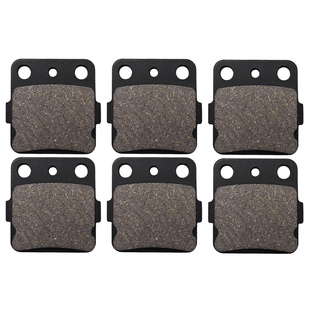 400ex Brake Pads For Honda TRX400X TRX 400X 2009-2014 / TRX400EX TRX 400EX Sportrax 400 2001-2008 / TRX400 EX Fourtrax 1999 2000 / TRX300EX Fourtrax 300 1993-2008 / TRX250X 1987-1992 Front and Rear 3 SET