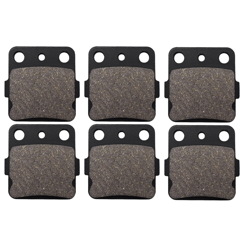 400ex Brake Pads For Honda TRX400X TRX 400X 2009-2014 / TRX400EX TRX 400EX Sportrax 400 2001-2008 / TRX400 EX Fourtrax 1999 2000 / TRX300EX Fourtrax 300 1993-2008 / TRX250X 1987-1992 Front and Rear 3 SET