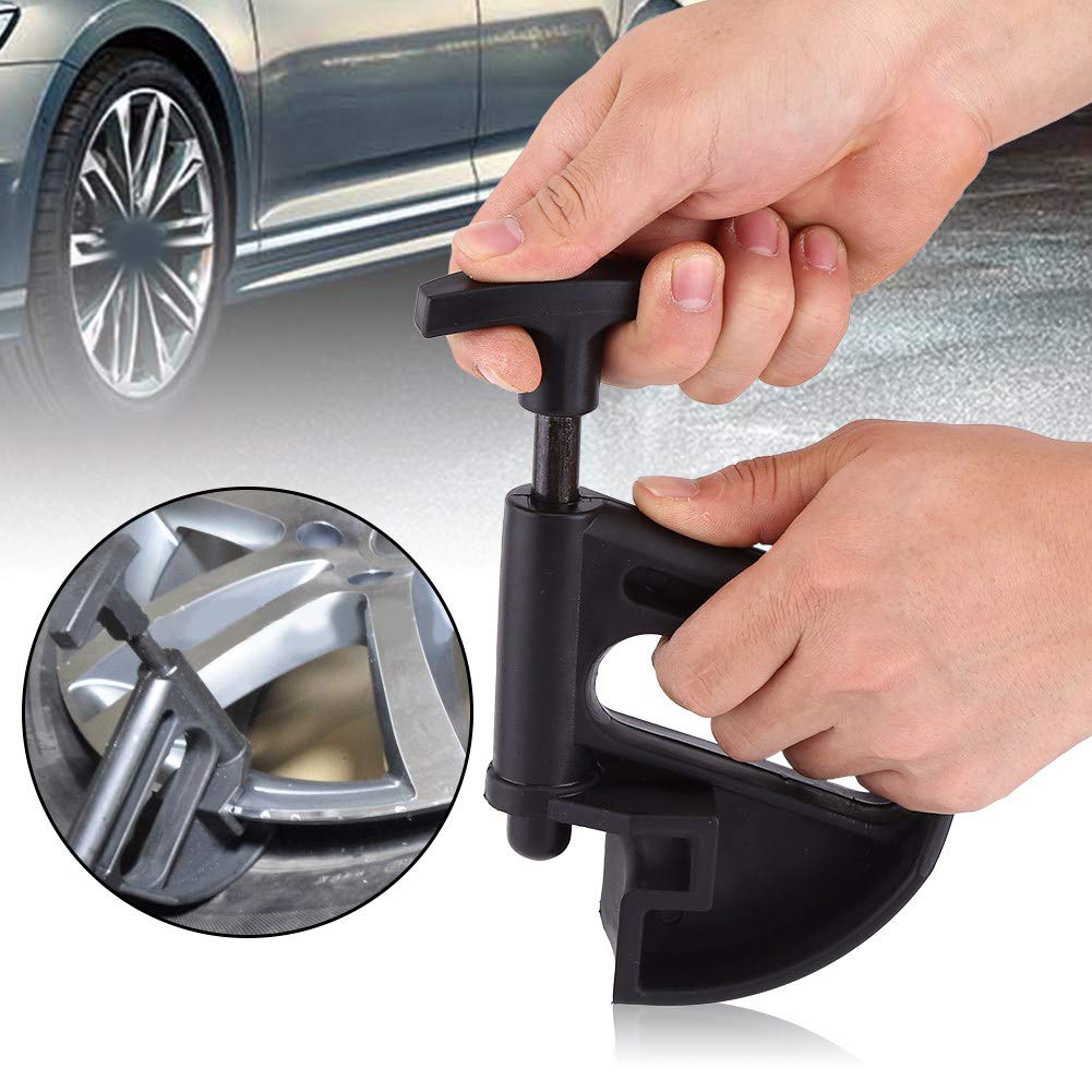 Tire Changer, 1pcs Tire Bead Clamp Drop Center Tool, Auto Manual Tire Bead Breaker Changer Universal Rim Pry Wheel Changing Helper