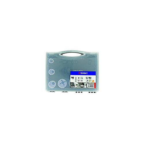 TIVOLY - Metal Hole Saw Set - 8 Pieces - HSS Bimetal - Ø 22-29-35-44-51-68mm 7/8"-1 1/8" - 1 3/8" - 1 3/4" -2" - 2 1/2"