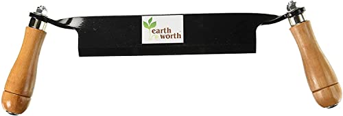1946 Earth Worth | Straight Draw Shave Tool | 8 Inch | Black,83-DT5223 Rubber