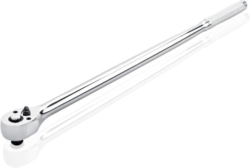 Neiko 03034A 3/8” Drive Extra Long Ratchet | 18” Length | 72 Tooth Gear | Cr-Mo Head | CR-V Steel 3/8" Drive 18" Length