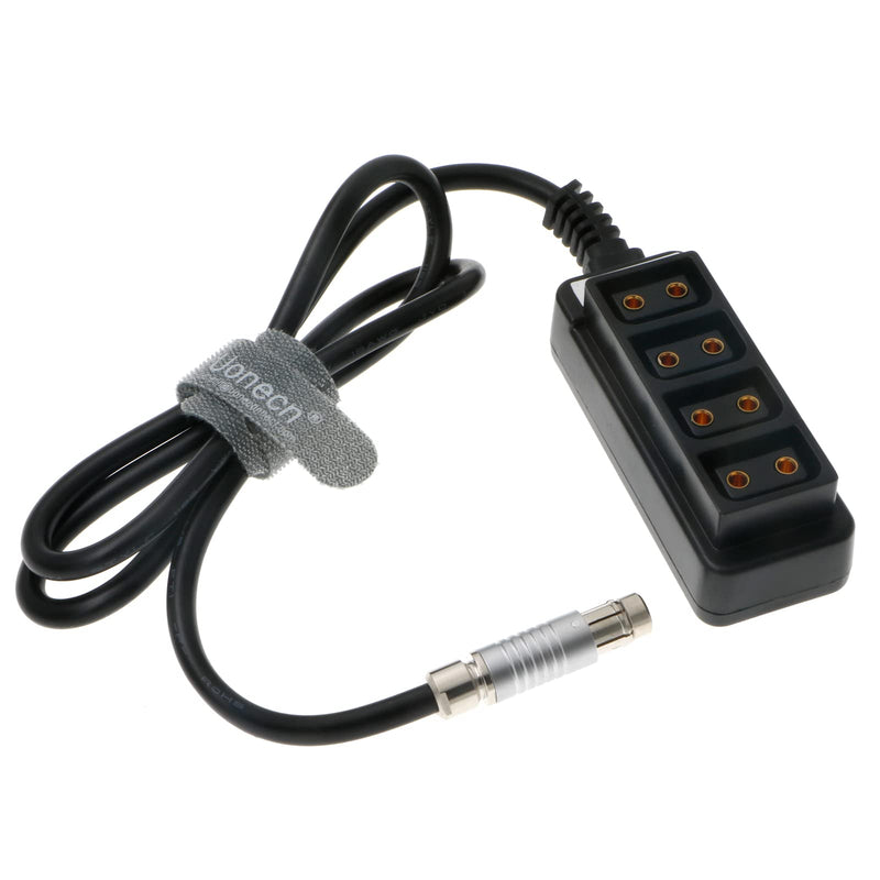ARRI Camera Power Cable 3 pin male to 4 D-tap female Video Cable
