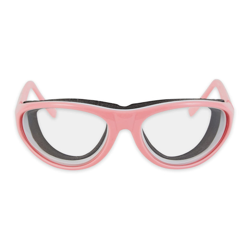 RSVP International Onion Goggles, Fog Free Lenses, Safely Prepare Food Without Tears Pink