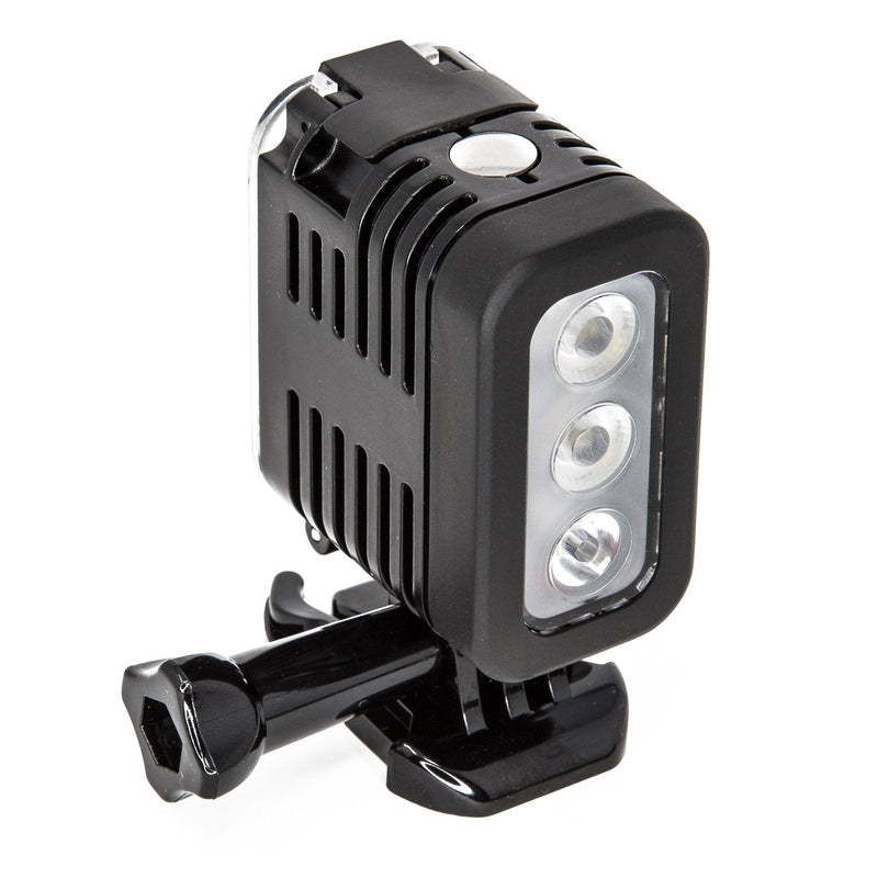 Ultimaxx 40m (131 FT) Waterproof LED Underwater Dive Light for GoPro Hero 3,4,5,6,7,8,9,10,11,12,13 & 14 Any Similar Sized Action Camera