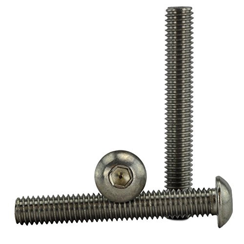 Chenango Supply 3/8-16 x 2-1/2" Stainless Socket Button Head Cap Screws