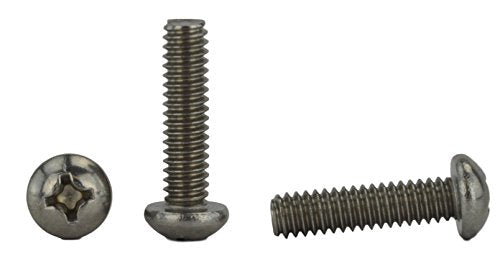 Chenango Supply 1/4-20 x 1-1/4" Stainless Pan Head Machine Screws