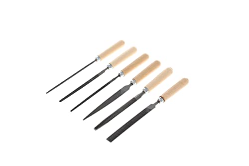 Gedore 3301596 Quality from | Set for metal, flat blunt, triangular, square, half round, round file