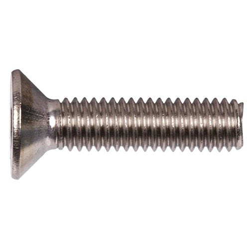 5/16"-18 x 1 Flat Head Socket Cap Screws, 18-8 Stainless Steel, 100 Pack