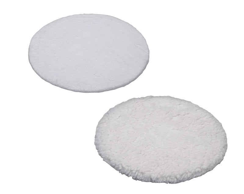 Einhell 2093095 Polishing Pads, CE CB18, PO90 – Pack of 2)