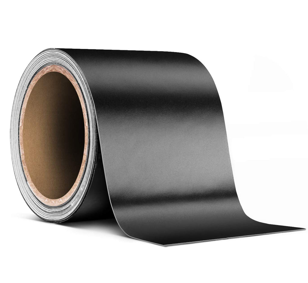 VViViD Black Matte Air-Release Adhesive Vinyl Tape Roll (3 Inch x 20ft) 3" x 20ft