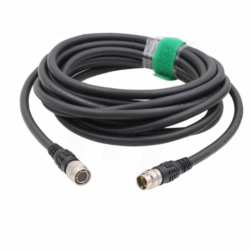 HangTon Extension Cable 12 Pin Hirose Male to Female for Sony Camera (1m) 1m