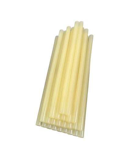 10" Hot Glue Sticks 7/16 Diameter 24 Pack in High Bond Amber for Paintless Dent Removal, Glue Pulling, Glue Tabs, A-42 DentMagicTools.com