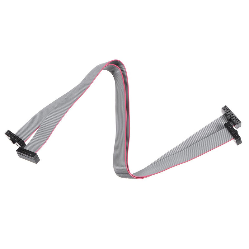 uxcell IDC 14 Pins Connector Flat Ribbon Cable Female Connector Length 20cm 1.27mm Pitch,2pcs