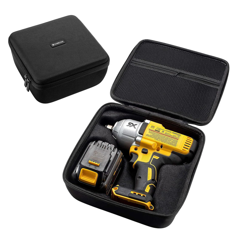 Caseling Hard Case Fits DeWalt DCF900B, DCF899HB, DCF899B, DCF899P1 20V MAX XR 1/2" High Torque Impact Wrench - EVA Protective Travel Storage Holder (Case Only)