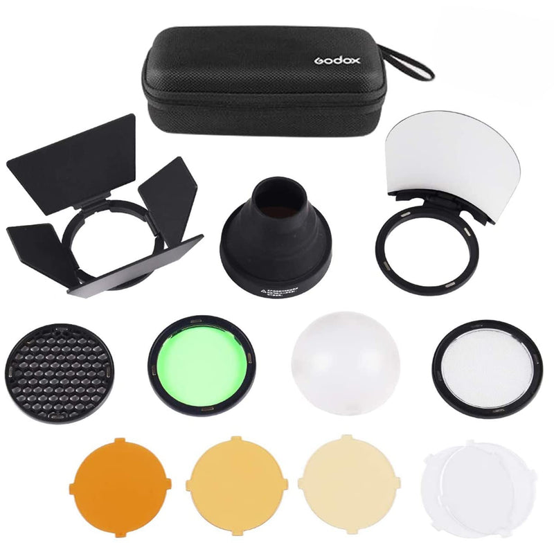Godox AK-R1 Accessories Kit for Godox H200R Ring Flash Head Godox AD100PRO / AD200 / AD200Pro / Godox V1 / Godox V1 Pro Round Head Flash Accessories Easy to Use