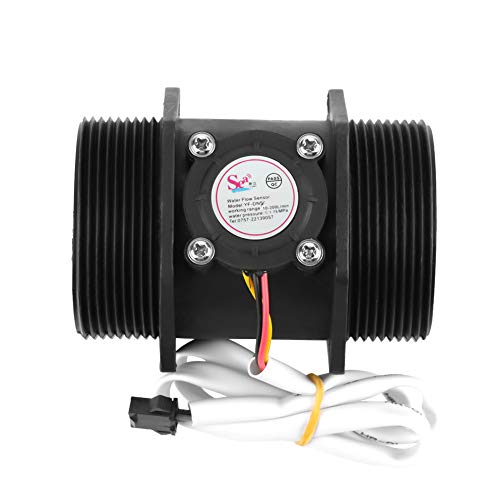 DN50 G2 Turbine Flow Meter Water Flow Hall Sensor Switch Meter Sensor for Water Control for Instantaneous Water Heater Flow Meter Meter 10-200L/min