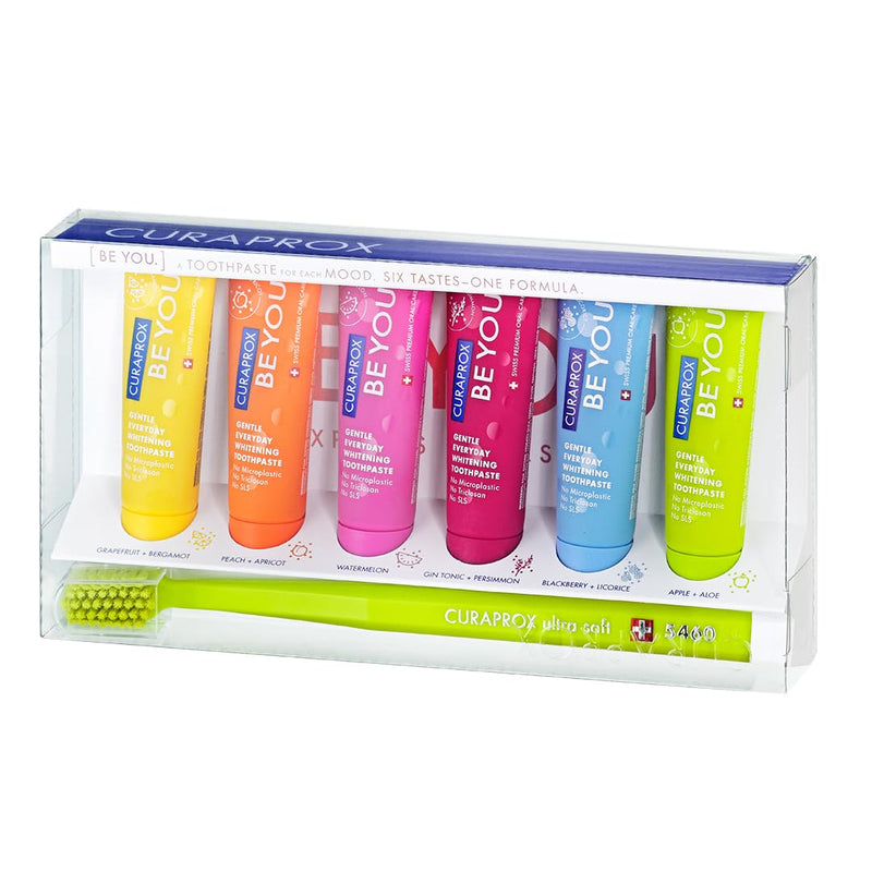 Curaprox Be You Six Taster Pack Whitening Toothpaste