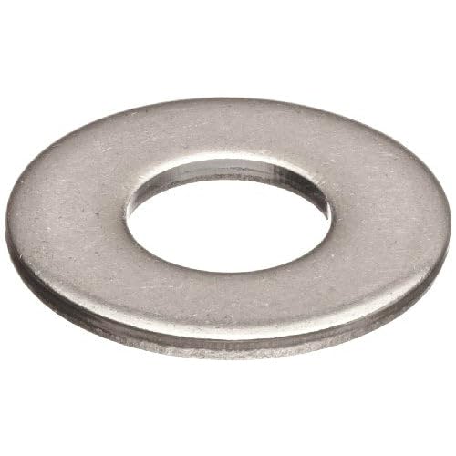 BCP Fasteners 5/16" 304 Stainless Steel SAE Flat Finish Washers, 500 Pack 5/16"