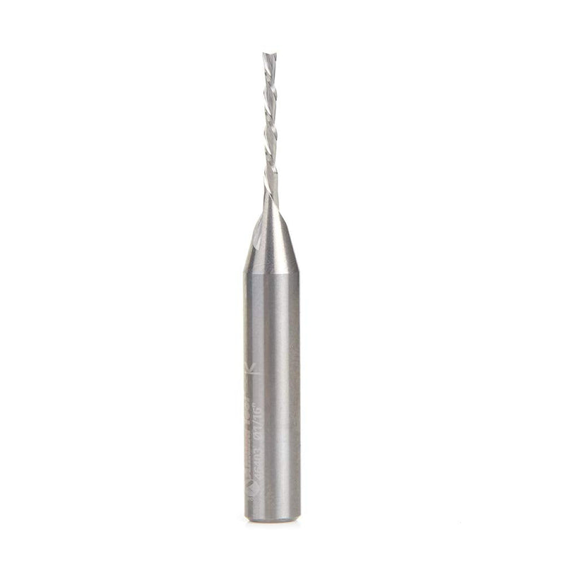 Amana Tool 46403 SC Spiral Plunge 1/16 D x 1/2 CH x 1/4 SHK x 2 Inch Long Down-Cut Router Bit