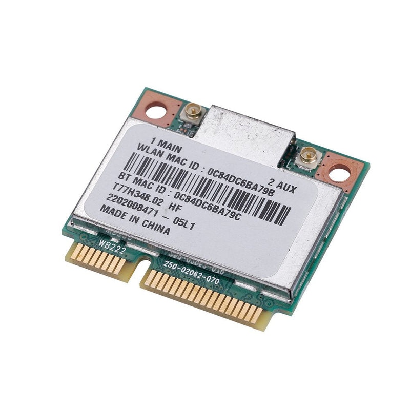 Card Network AR5B22, Dual Band Wirless Mini PCI-E 802.11N WLAN Card, 300M Card 4.0 Combo 2.4 & 5Ghz