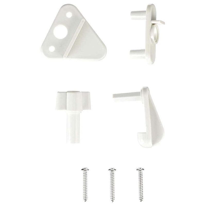 Seachoice Pontoon Gate Latch Replacement Kit, Fits 1-1.25 In. Square Frames, Includes Hardware