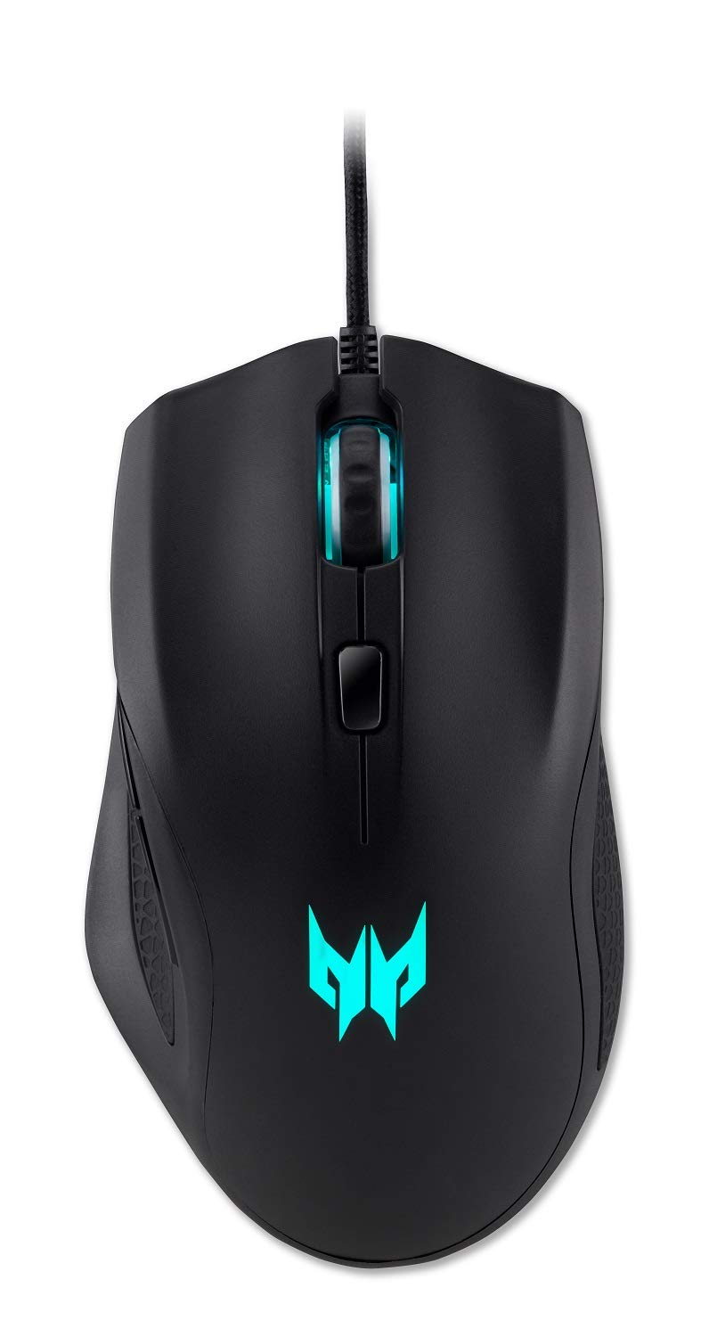 Acer Predator Cestus 320 RGB Gaming Mouse – On-The-Fly DPI Shift Setting, On-Board Memory and Programmable Buttons
