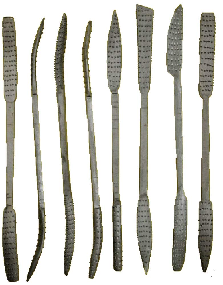 BENSON 8x Rasp File Set for Wood, Soapstone Files, Rasps