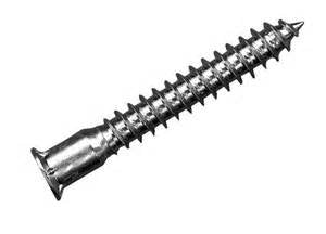7 mm x 50 mm Highpoint Confirmat Screws, Pozi-Flat Head, Zinc Finish (150) 150