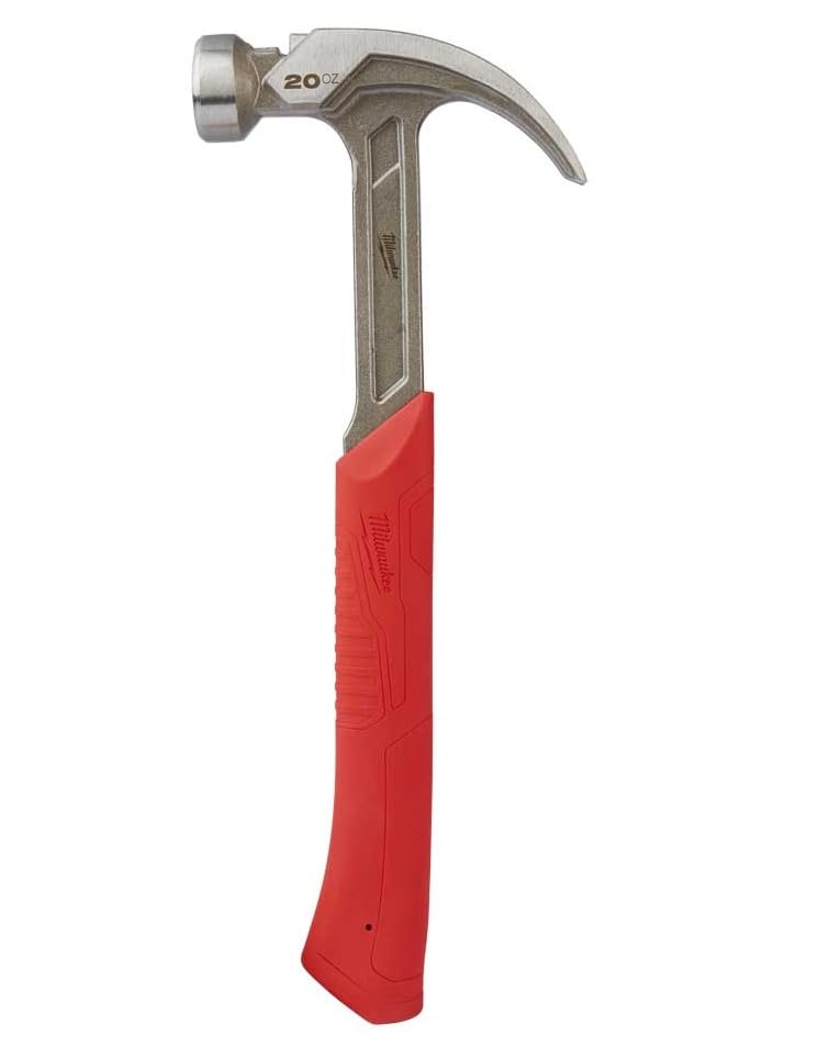 Milwaukee 20oz /14" Curved Claw Hammer (20) 1.5 Kilograms