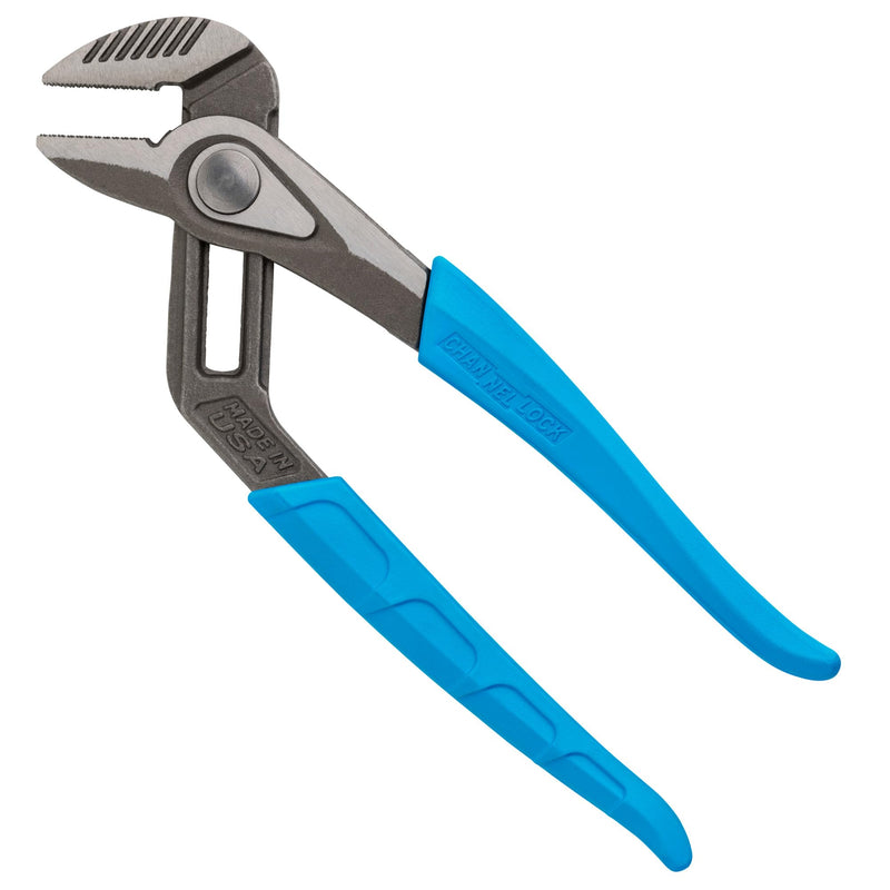 Channellock Tongue & Groove Pliers 430X SpeedGrip - Straight Jaw, Made in USA, High Carbon Steel - 10 in 10-inch