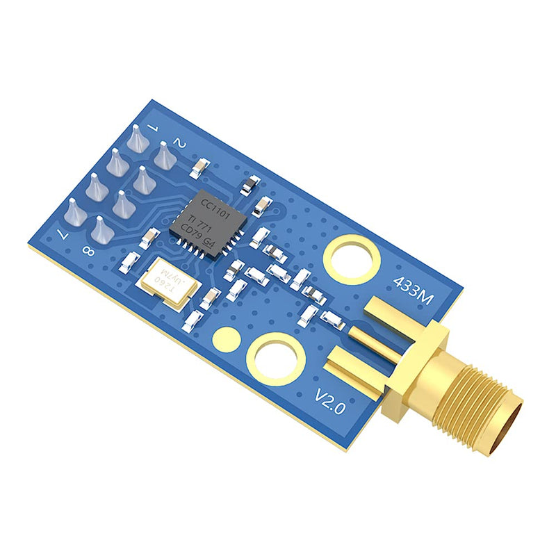 E07-M1101D-SMA CC1101 433MHz RF Module Transceiver Remote Transmission CC1101 433MHz Receiver and Transmitter E07-M1101D-SMA