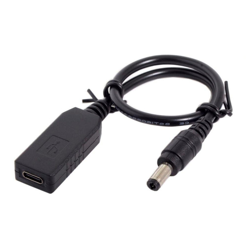 Cablecc USB 3.1 Type C USB-C to DC 20V 5.5 2.5mm & 2.1mm Power Plug PD Emulator Trigger Charge Cable for Laptop DC 5.5-2.5MM