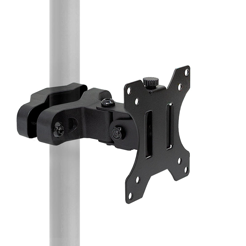 Mount-It! Universal VESA Pole Mount | Full Motion TV Pole Bracket | VESA 75 100 | Fits TVs or Monitors Up to 32 Inches 17" - 32"