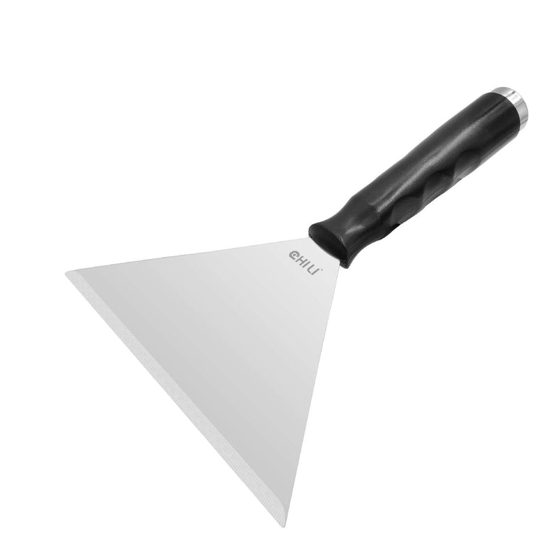 7 Inch Stainless Steel Pole Scraper -1.8mm Heavy Duty Blade, Ideal for Ceiling Paint Removal & Wallpaper Scraping, Fits CHILI Extension Pole, for DIY & Professional Use, Made In Taiwan