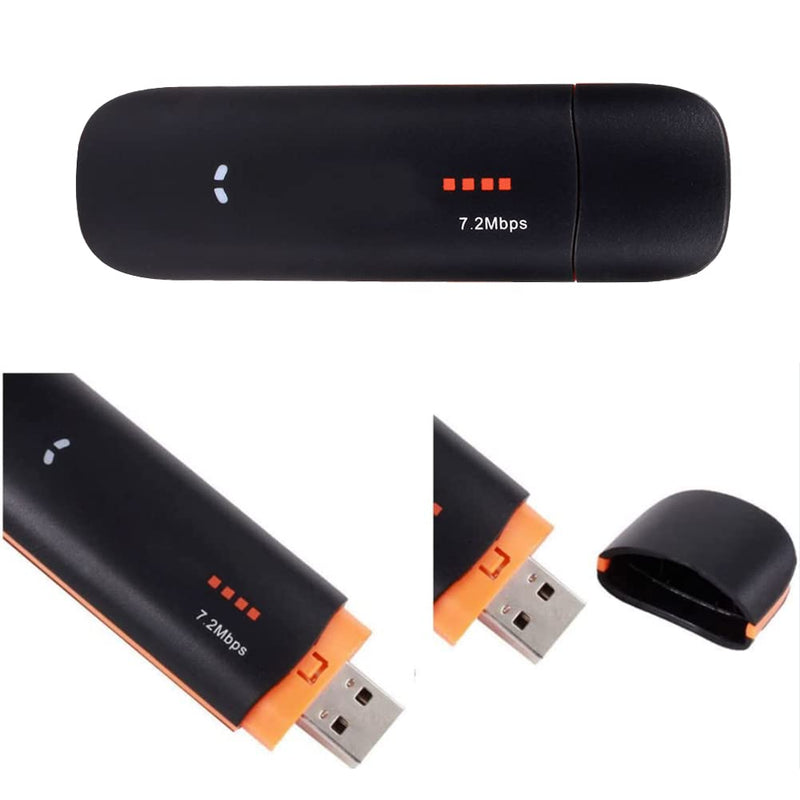 Mugast HSDPA USB Stick, SIM Modem, 7.2Mbps 3G Wireless Network Dongle with TF SIM Card, 3G: HSDPA/UMTS, Support MTS/HSDPA/GSM
