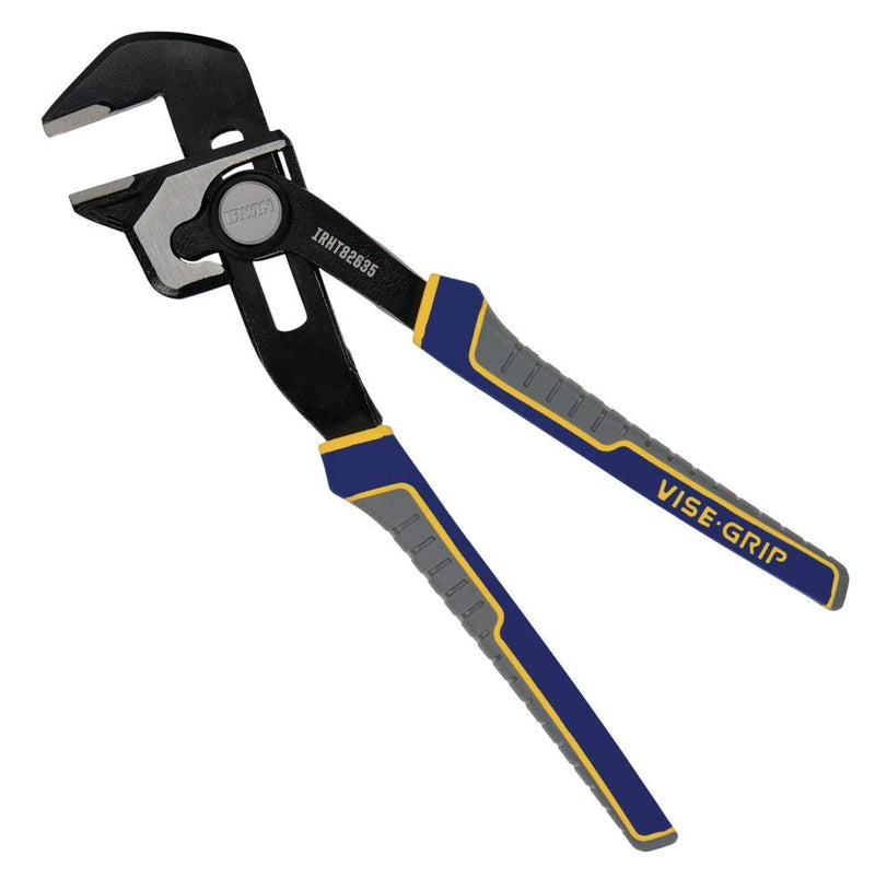IRWIN VISE-GRIP Adjustable Pliers, Plumbing, Tongue & Groove, 8-Inch (IRHT82635) 8-Inches