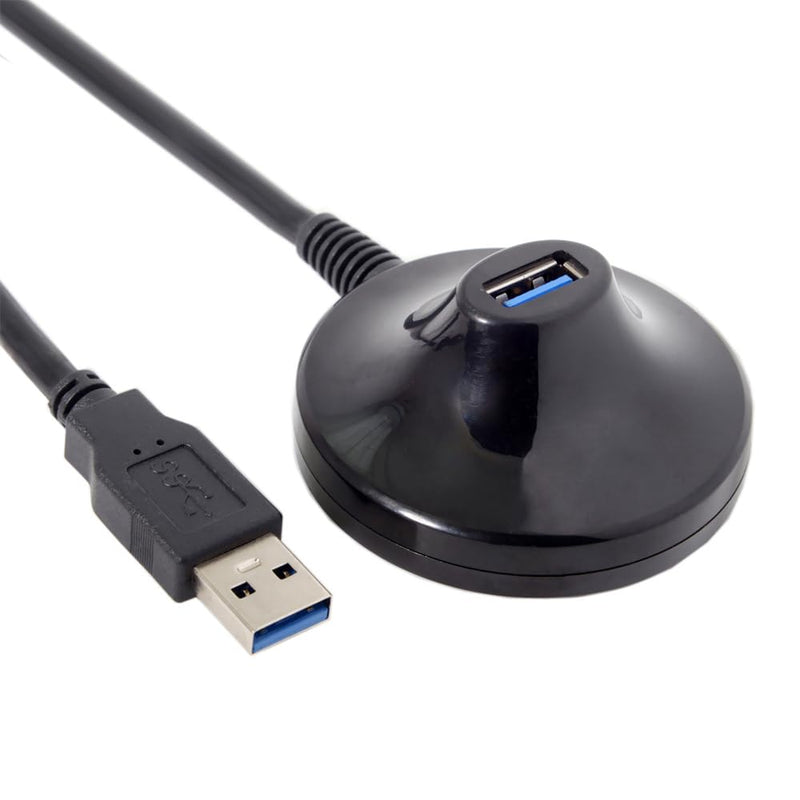 JSER xiwai 5Gbps USB 3.0 Type-A Male to Female Extension Dock Station Docking Cable 2.6ft for Phone Laptop